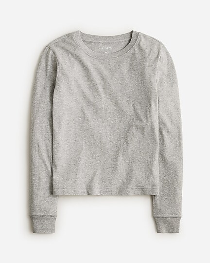 Vintage jersey long-sleeve T-shirt-Medium Hthr Grey