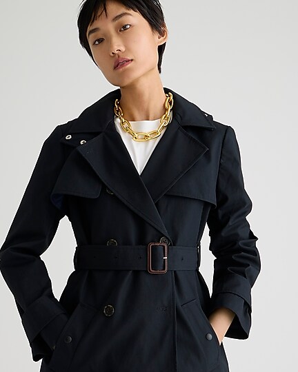 New Icon trench coat-Black