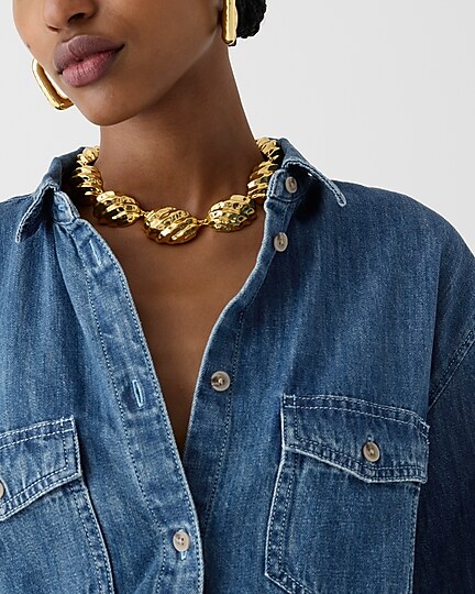 Garçon classic chambray shirt in Neela wash