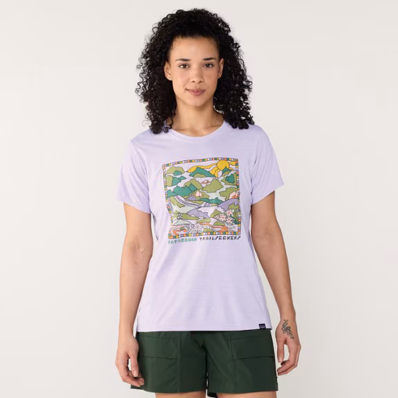 -Capilene Cool Daily Graphic T-Shirt - Women's