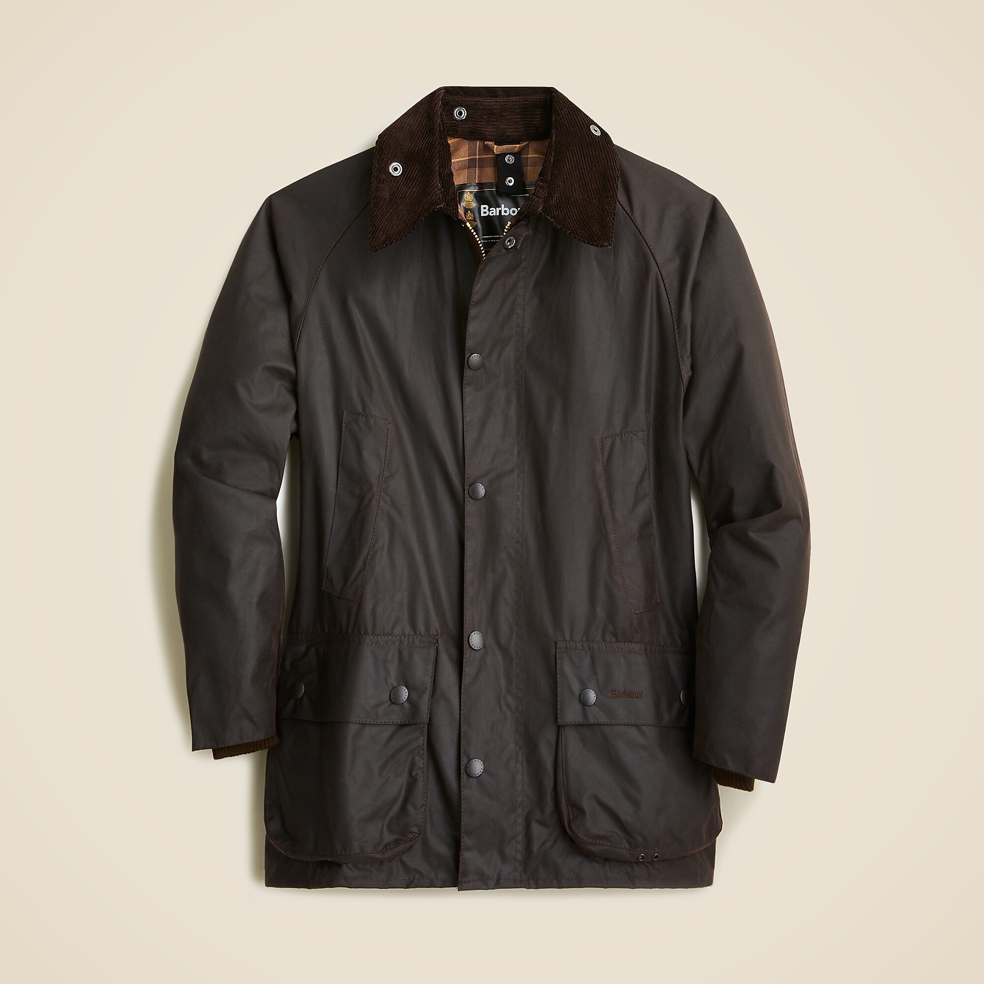 Barbour® Bedale wax jacket-Rustic Brown