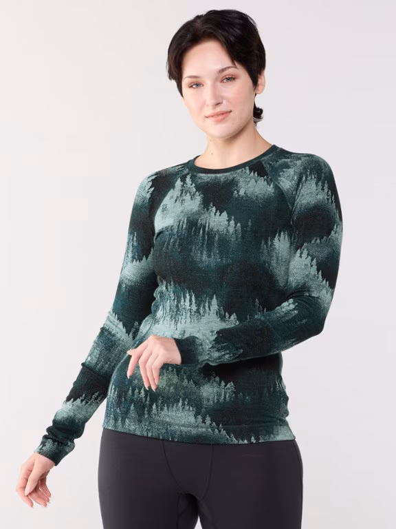 Classic Thermal Merino Crew Base Layer Top - Women's