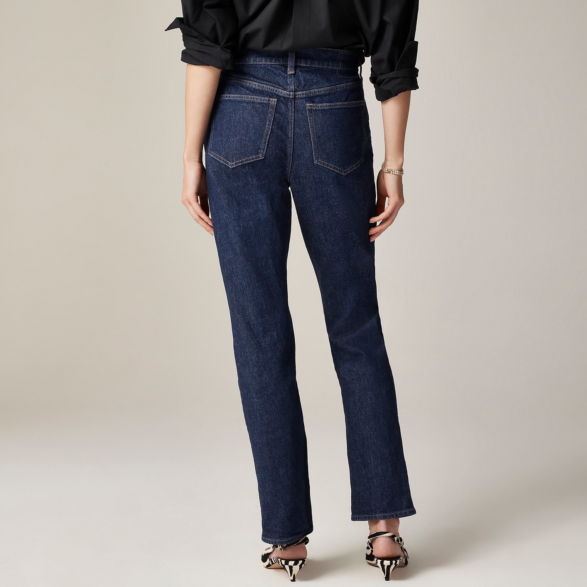 Slim straight jean-Rinse Wash