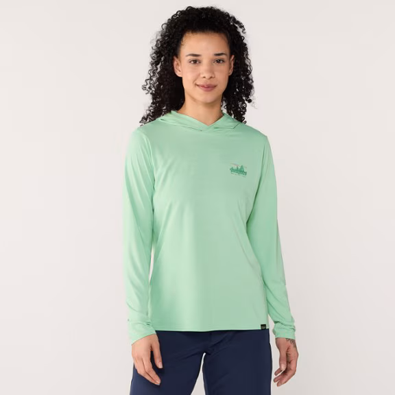 -Capilene Cool Daily Graphic Hoody - Women's