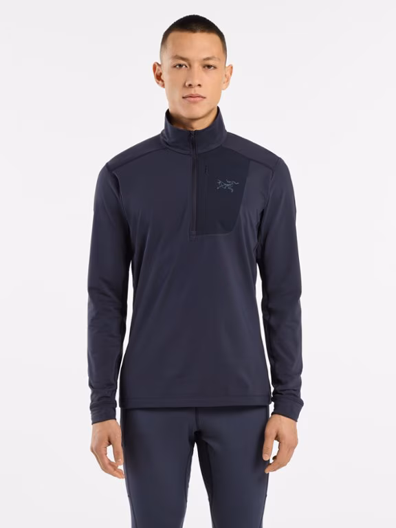 Rho LT Zip-Neck Base Layer Top - Men's