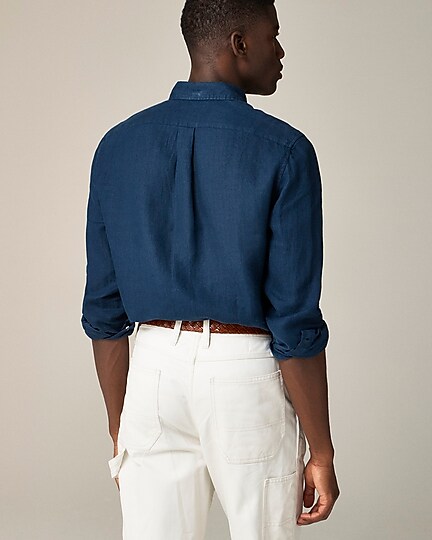 Baird McNutt Irish linen shirt-Ink