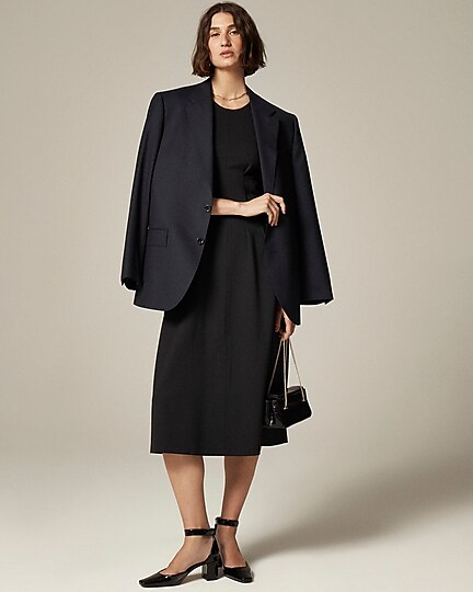 Portfolio dress in ponte-Black