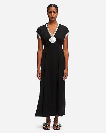 SLEEPER The Genus Rosa satin dress