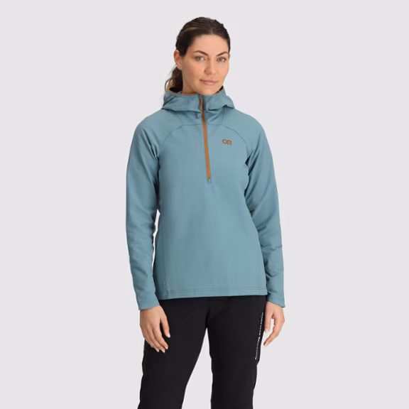 Outdoor Research-Freewheel Half-Zip Bike Hoodie - Women's