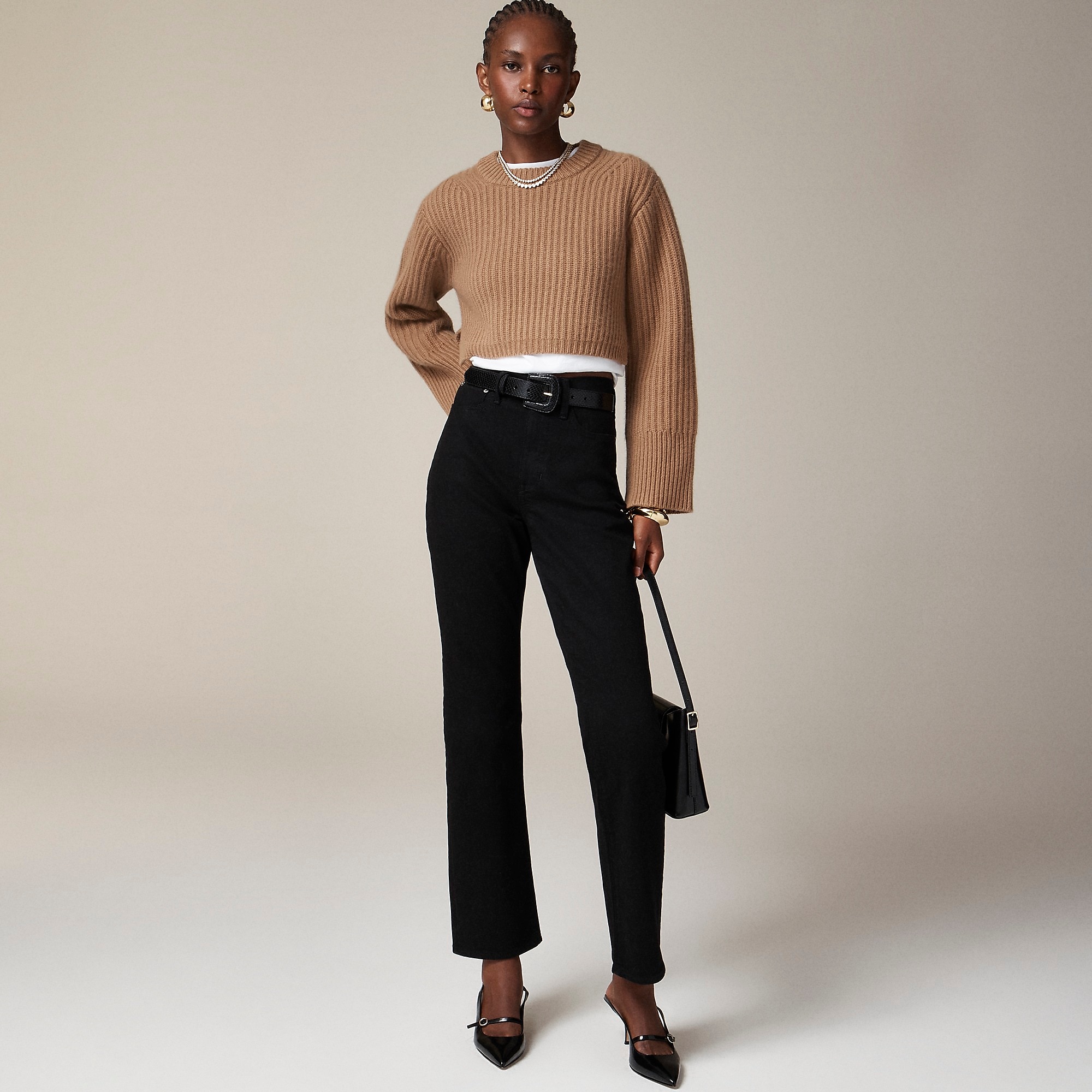 Slim straight jean-Black Rinse