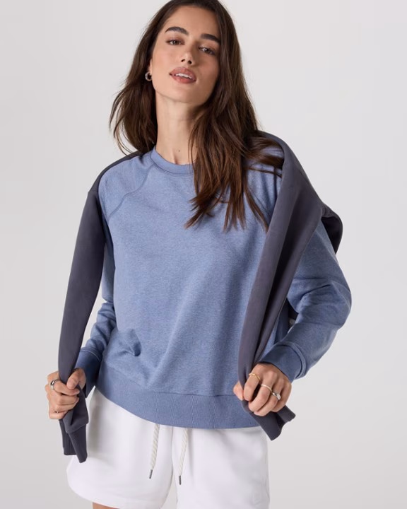 Long-Sleeve Halo Crew Pullover - Women's