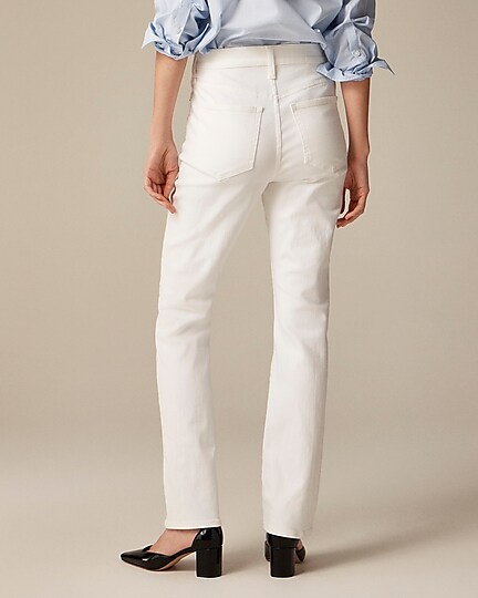 Slim straight jean-White Denim