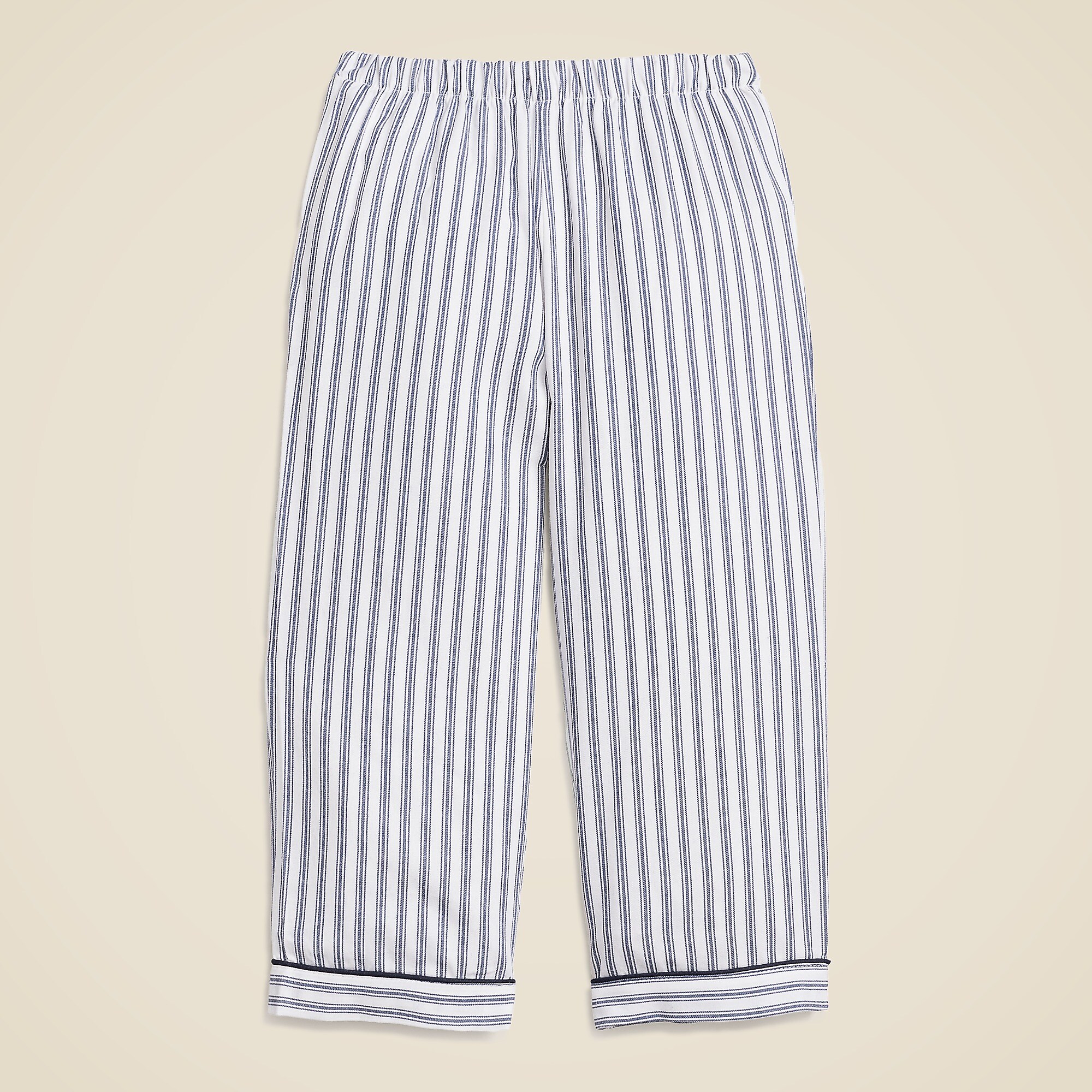 Petite Plume™ kids' pajama set in french ticking-Blue Multi