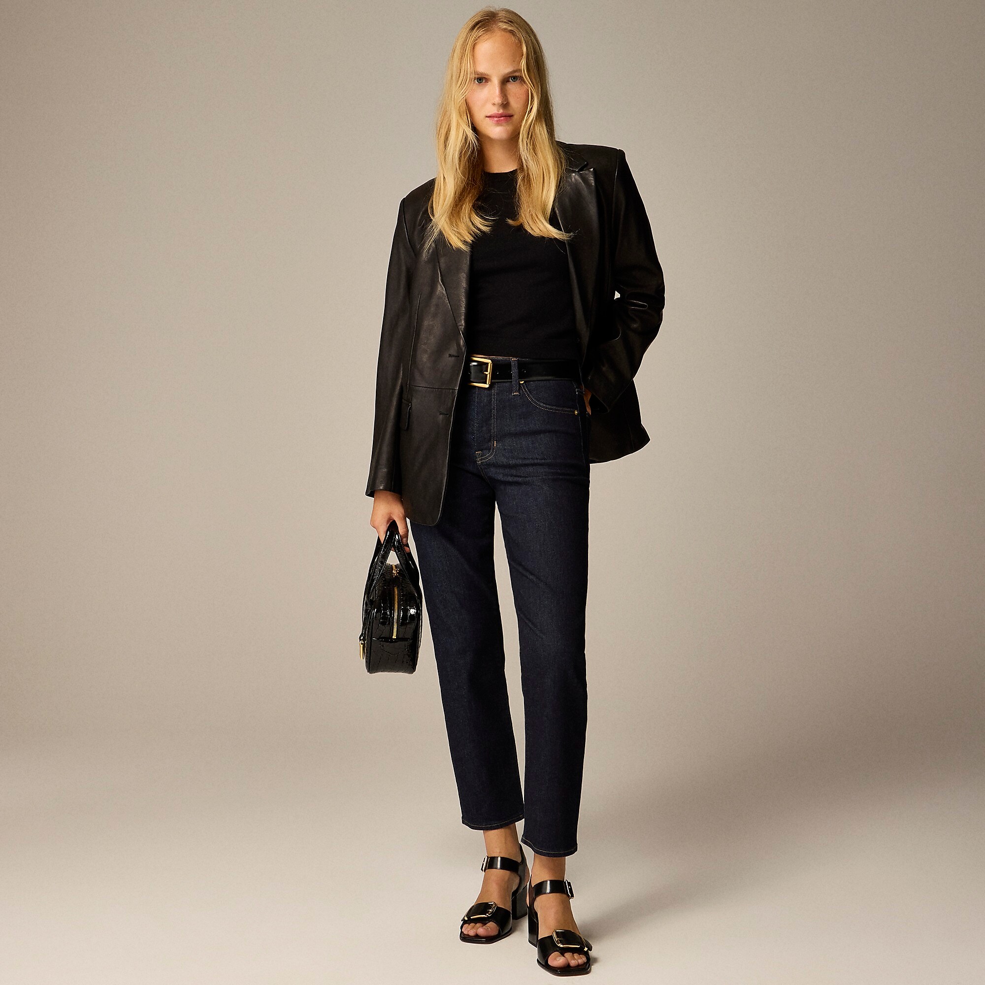 Mid-rise slim jean in 2003 super-stretch-Resin Rinse