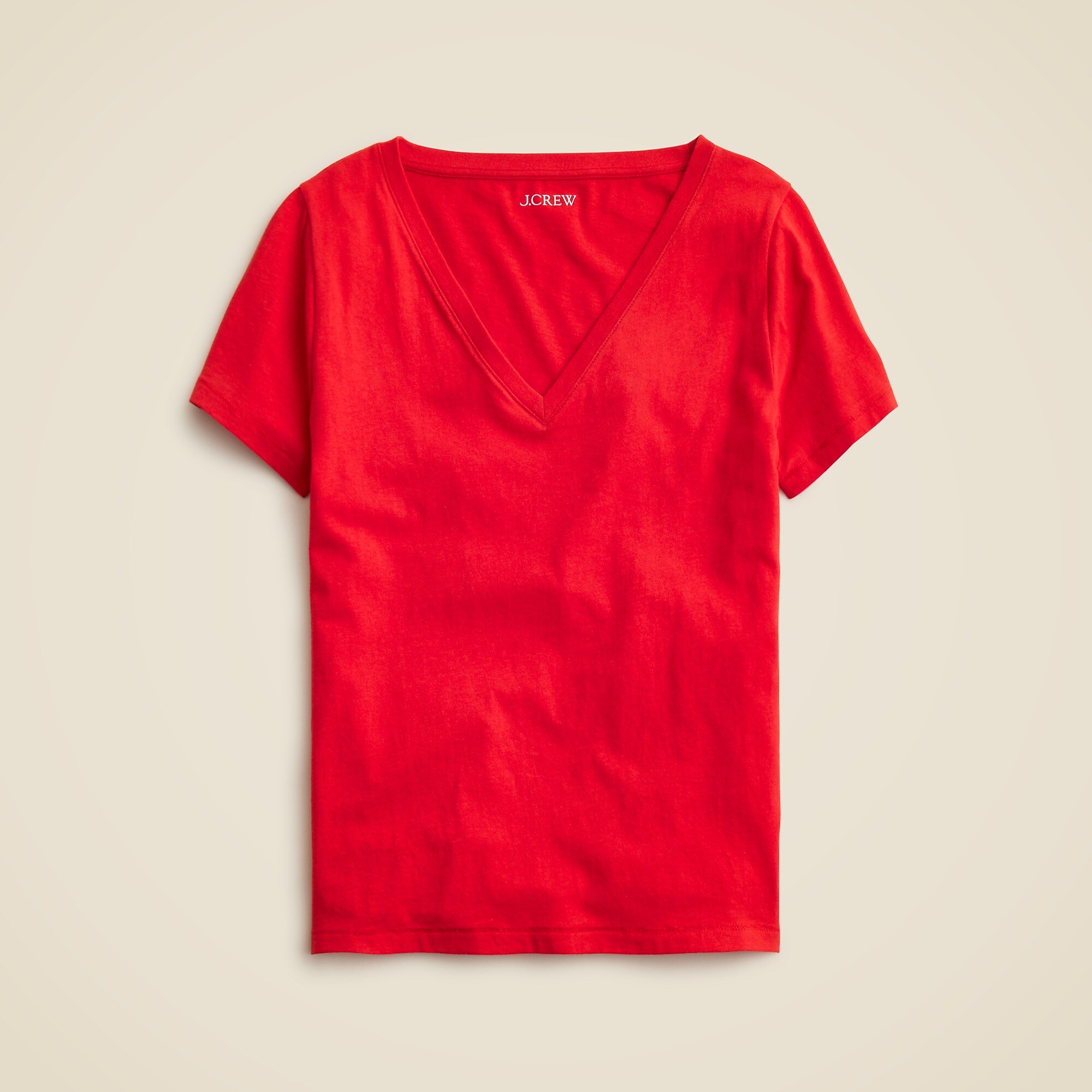 Vintage jersey classic-fit V-neck T-shirt