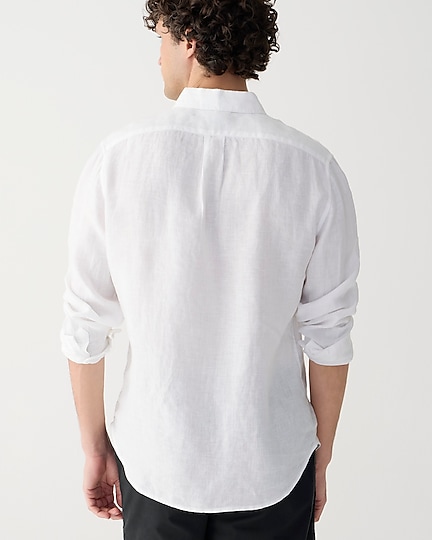 Baird McNutt Irish linen shirt-White