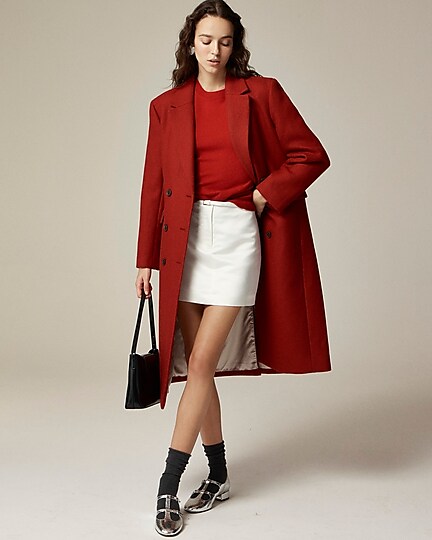 Cashmere classic-fit crewneck sweater-Deep Ruby