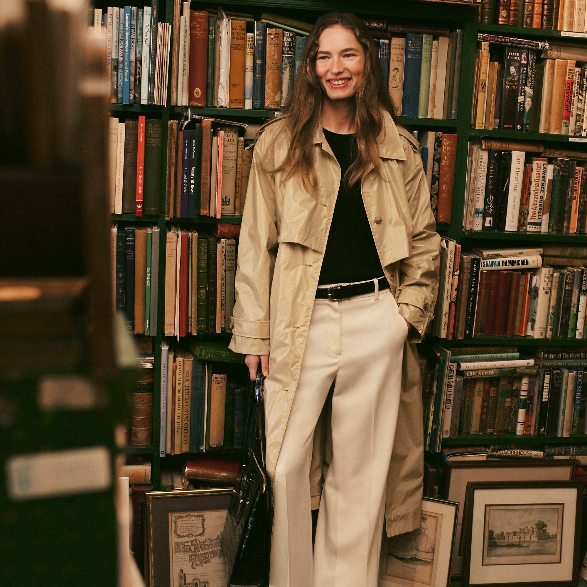 Rain-or-shine trench-Coastal Khaki