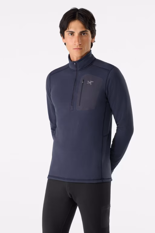 Rho Heavyweight Zip-Neck Base Layer Top - Men's