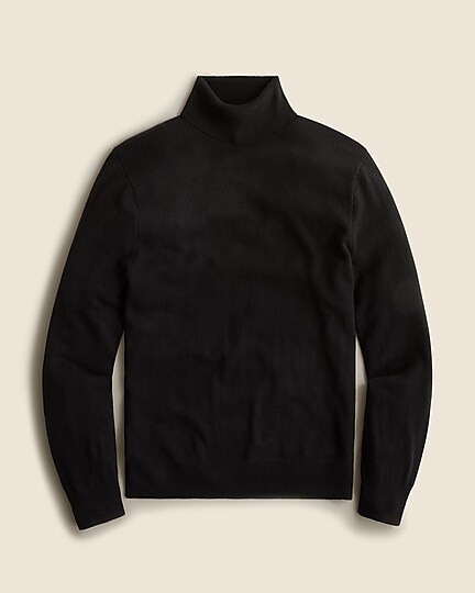 Cashmere turtleneck sweater-Black