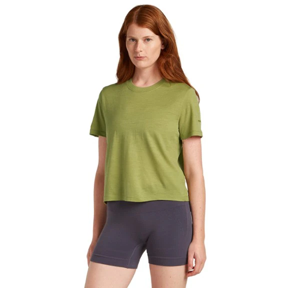 Icebreaker-Merino 150 Tech Lite III Crop T-Shirt - Women's