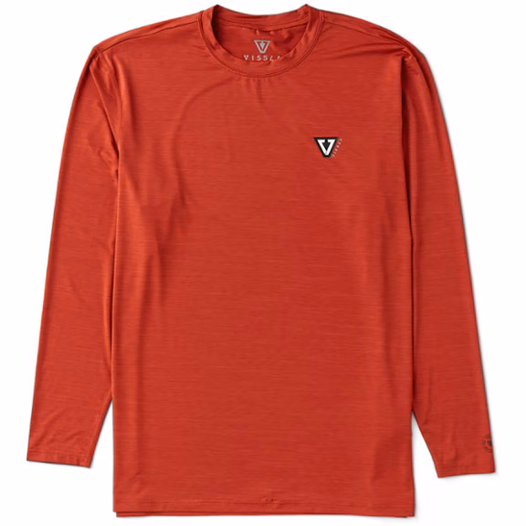 VISSLA-Twisted Long-Sleeve Rashguard - Men's