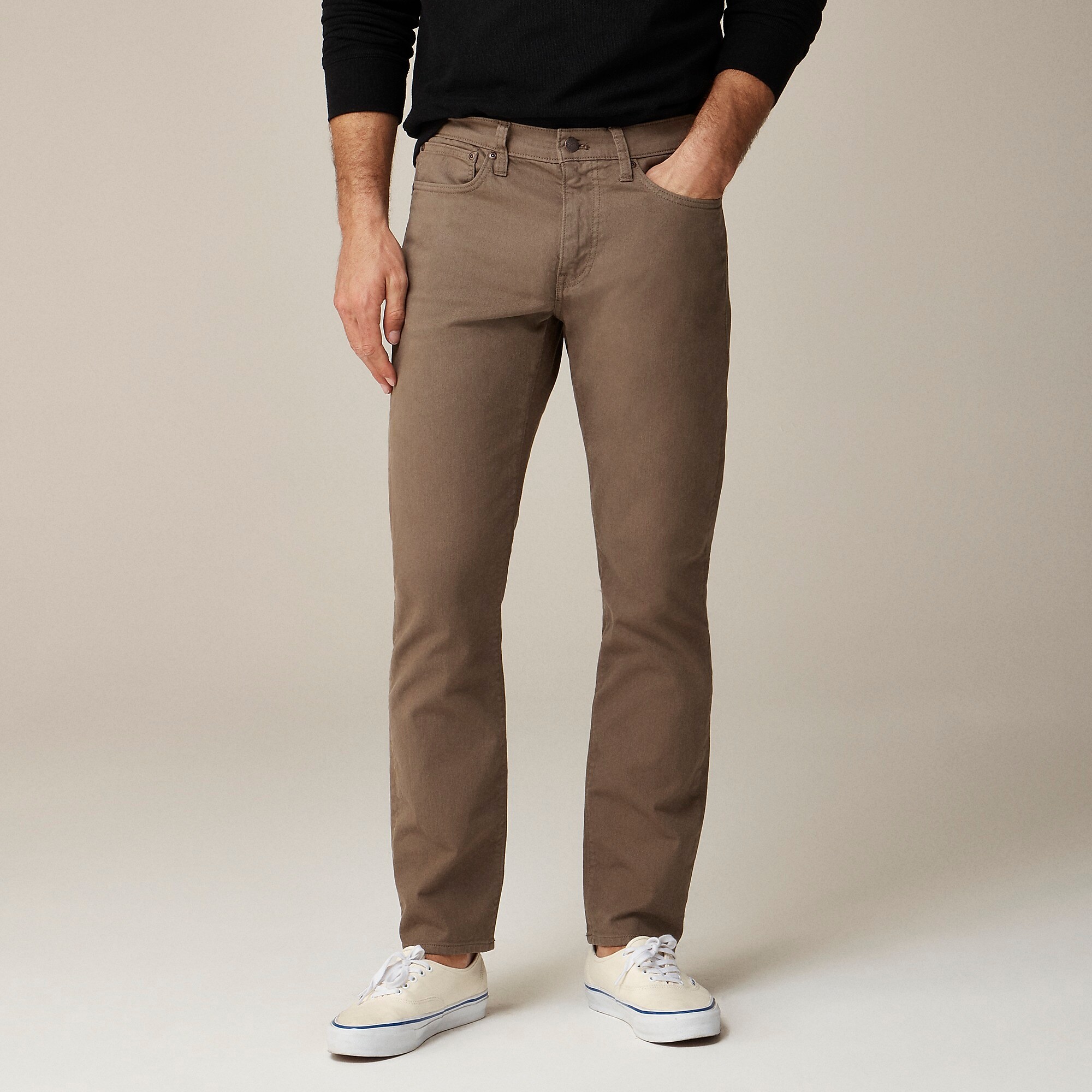 770™ Straight-fit garment-dyed five-pocket pant-Vintage Dill