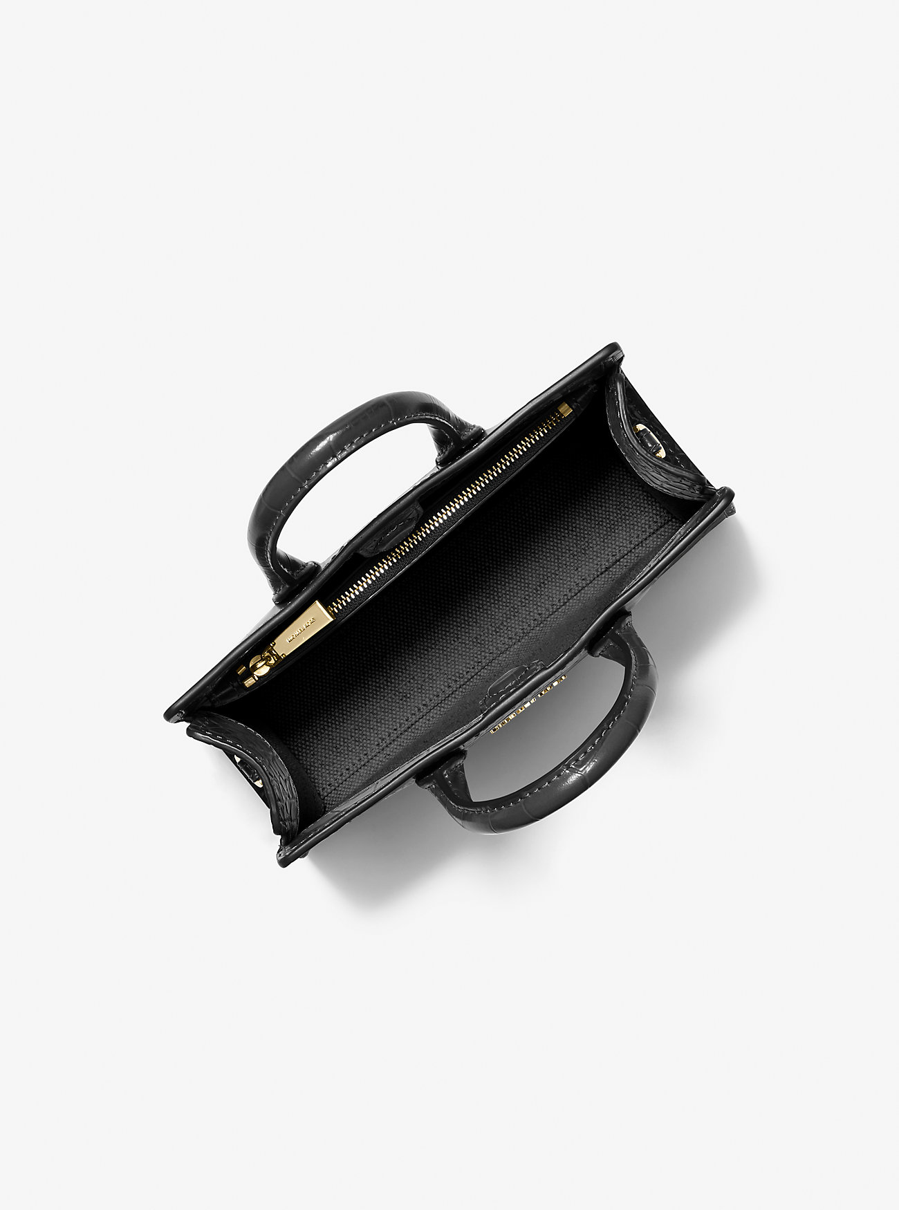 Scarlett Extra-Small Crocodile Embossed Leather Crossbody Bag