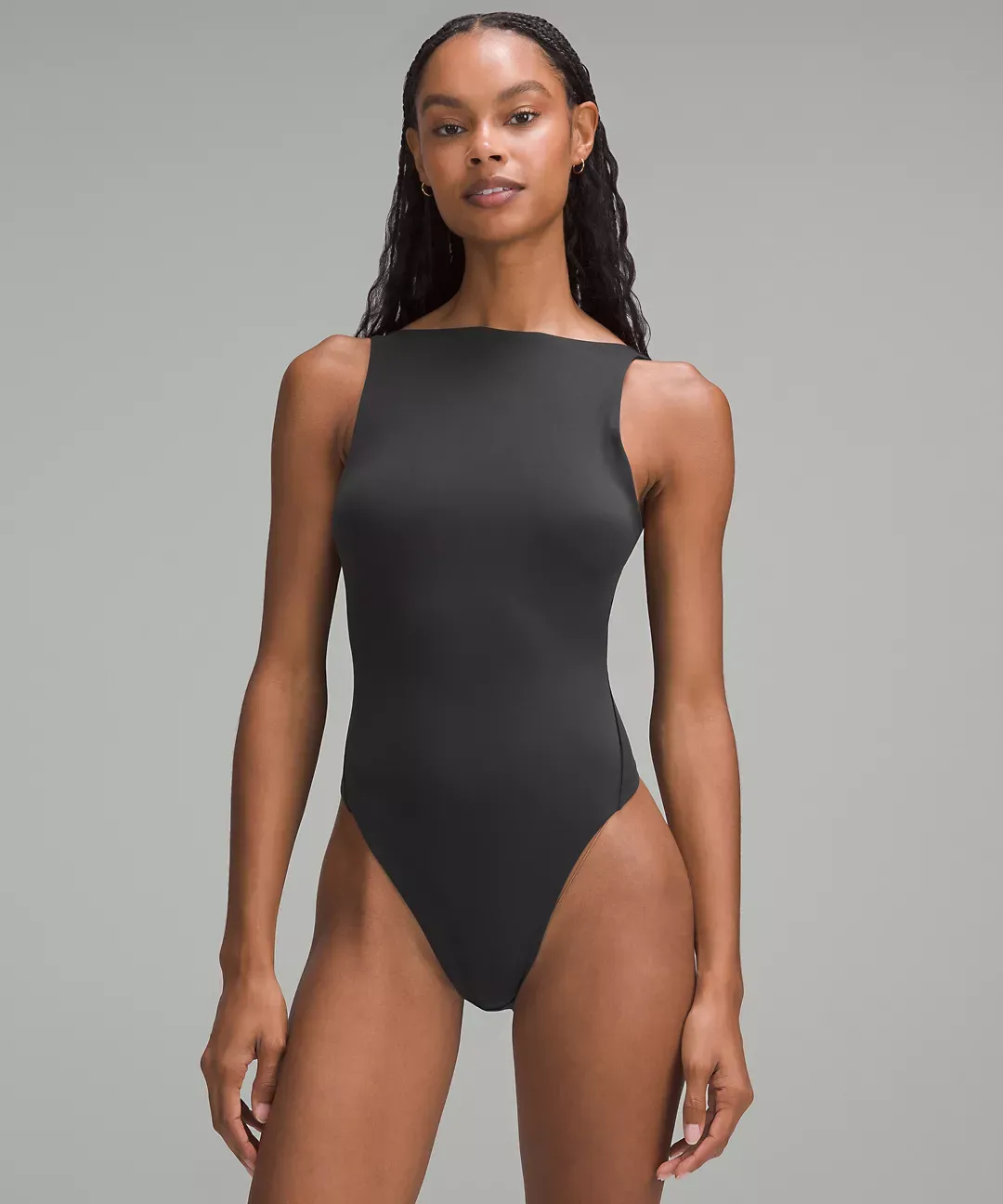 Wundermost Ultra-Soft Nulu Super-High-Cut Bodysuit