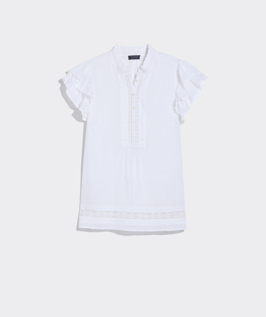 Adare Lace Inset Top