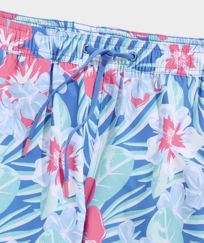 7 Inch Printed Chappy Swim Trunks