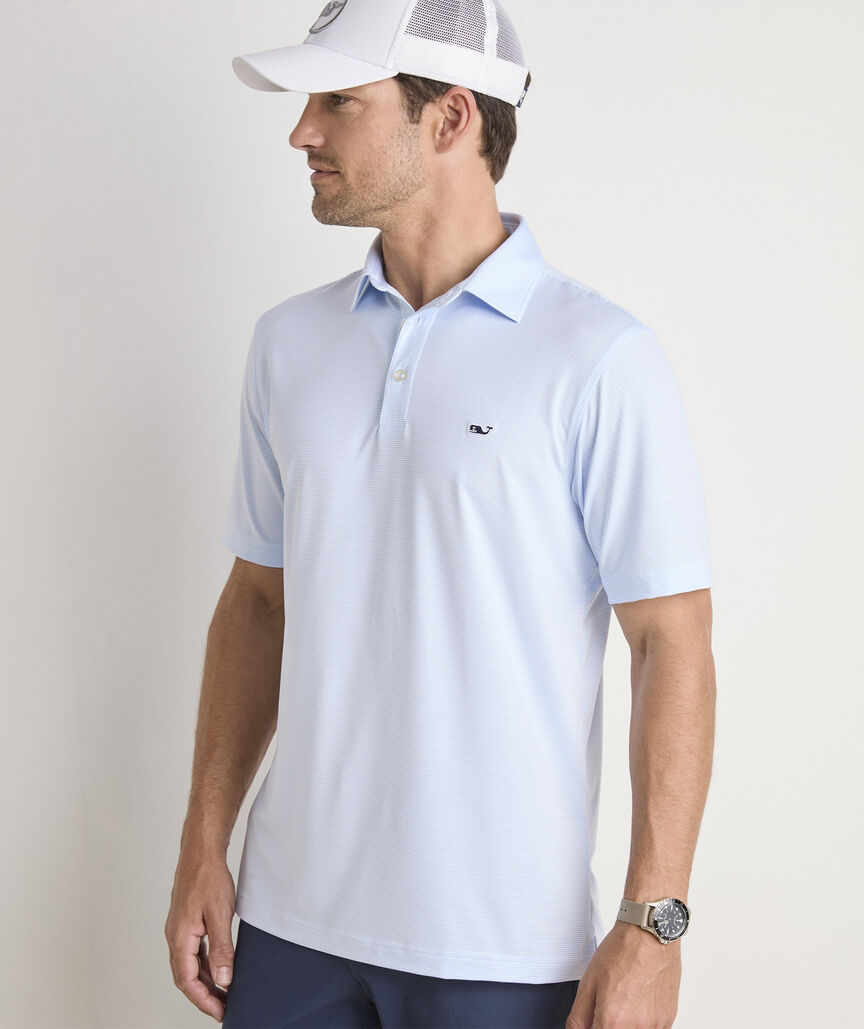 St. Jean Stripe Sankaty Performance Polo