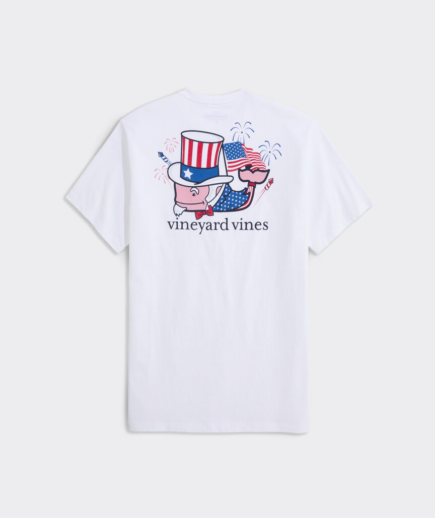 Uncle Sam Whale Short-Sleeve Pocket Tee