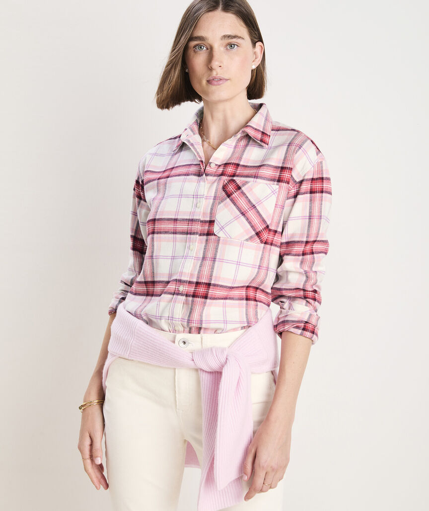 Flannel Button-Down