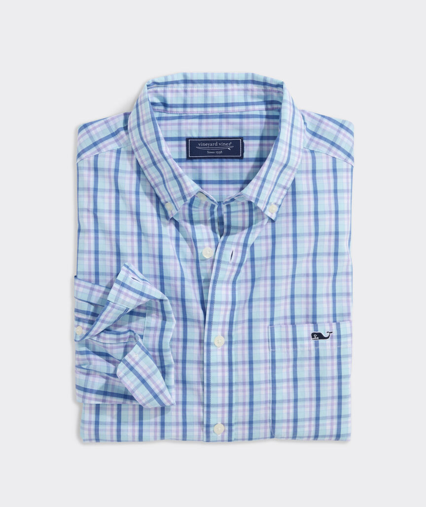 Sandie Plaid Perfect Wash Poplin Shirt