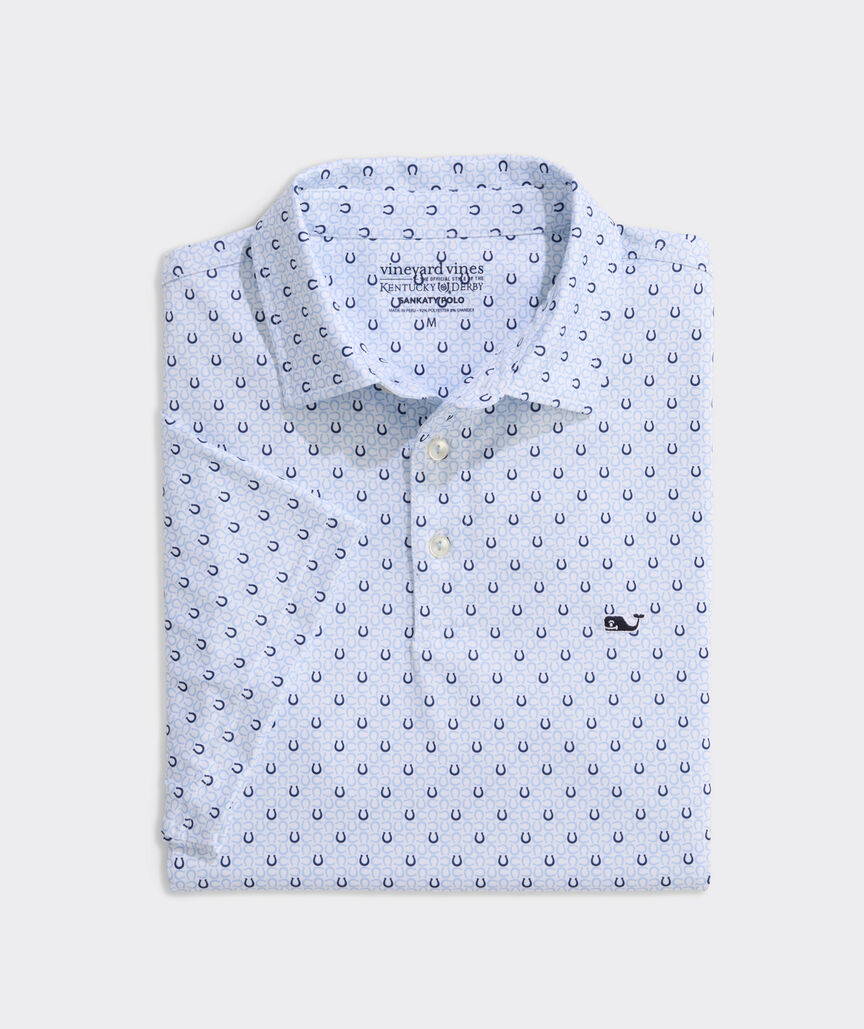 Kentucky Derby Printed Sankaty Polo