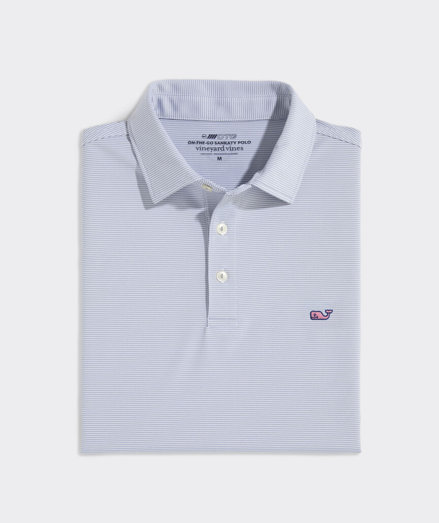 Anegada Stripe Sankaty Performance Polo