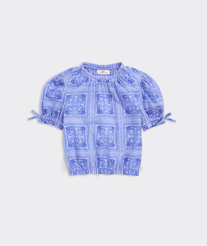 Girls' Emmy Clip Dot Top