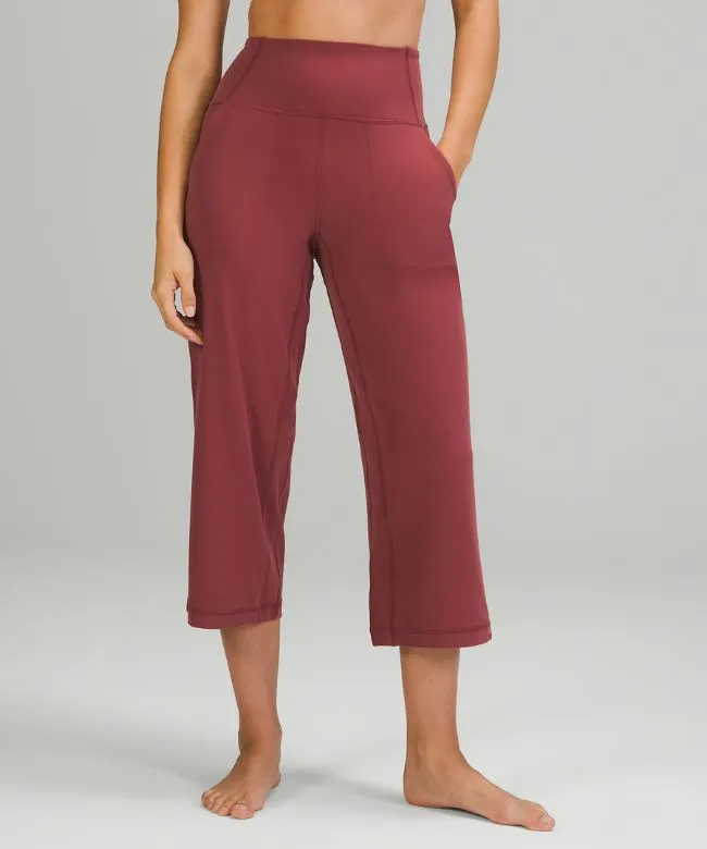 Align Super-High-Rise Wide Leg Crop 23