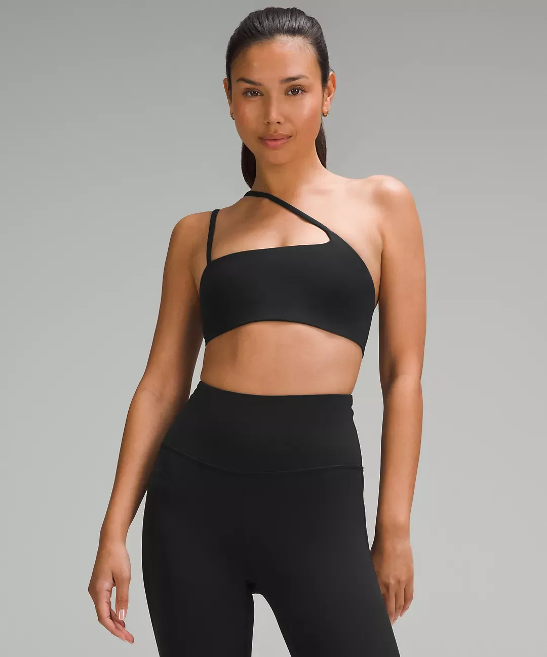 Nulu Strappy One-Shoulder Bra Light Support, A/B Cup
