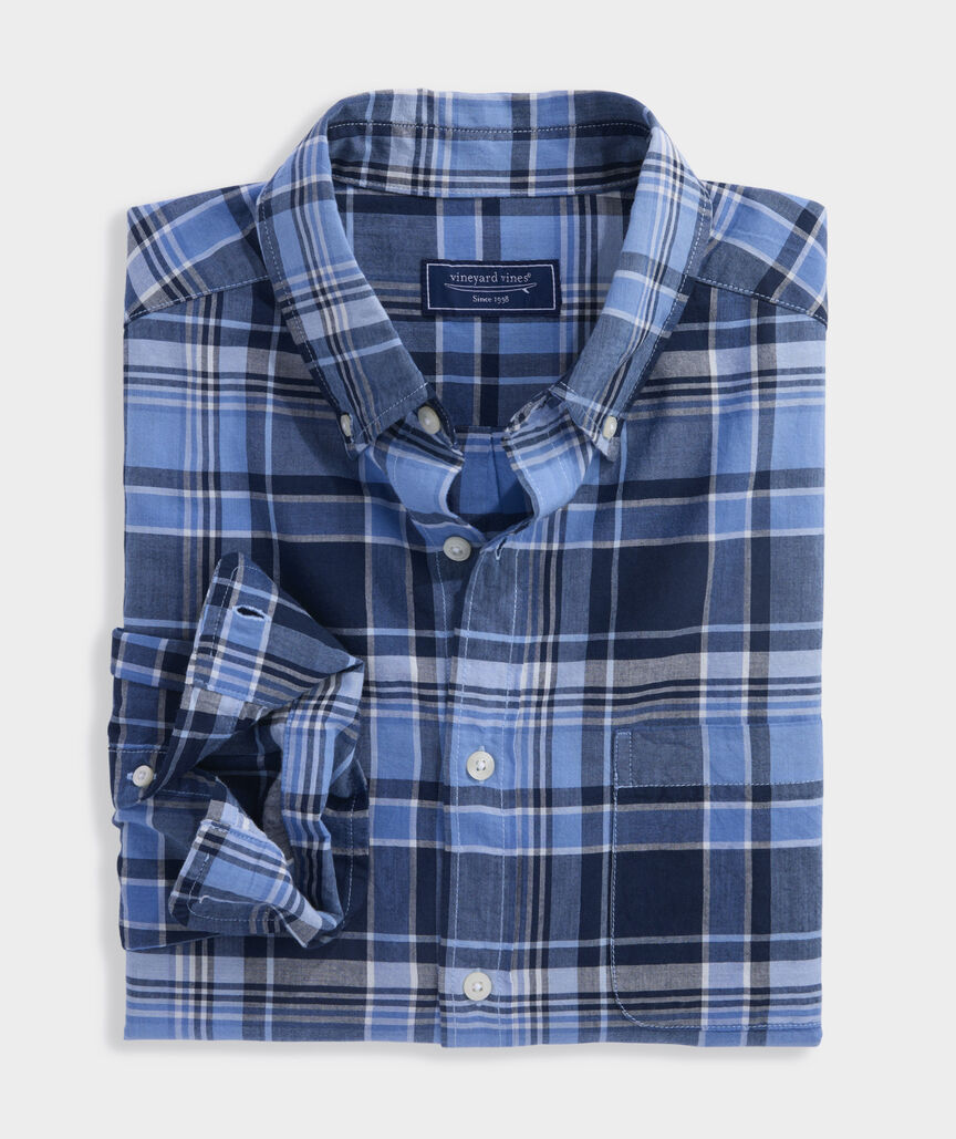Tortola Plaid Madras Shirt