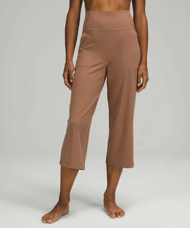 Align Super-High-Rise Wide Leg Crop 23