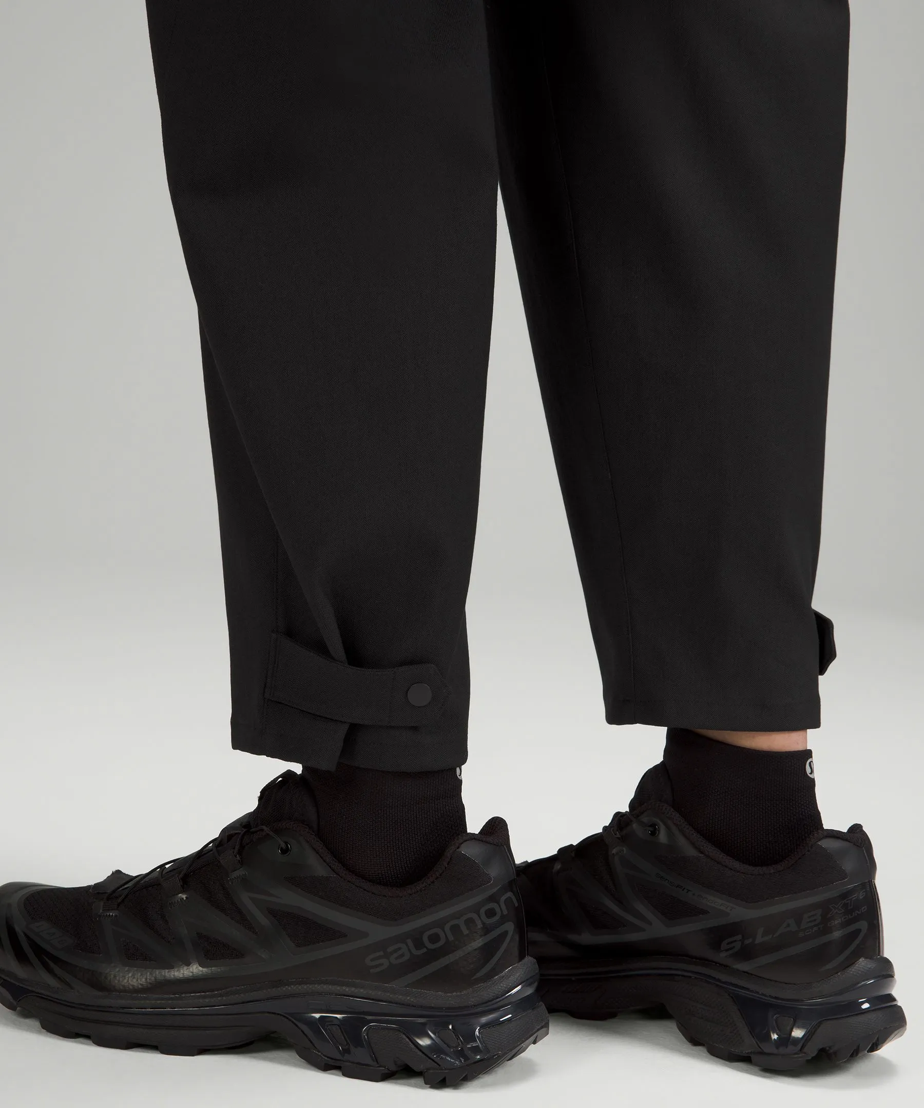 lab Wool-Blend Long Sleeve Jumpsuit Online Only