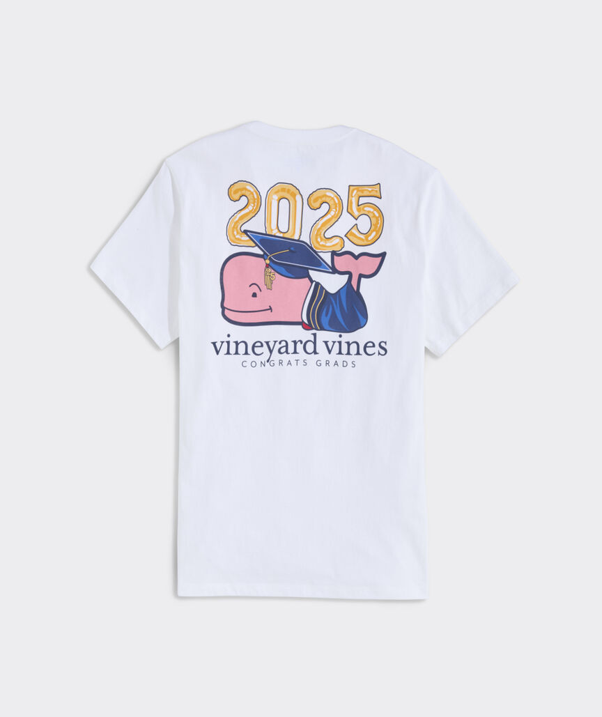 2025 Graduation Whale Short-Sleeve Pocket Tee