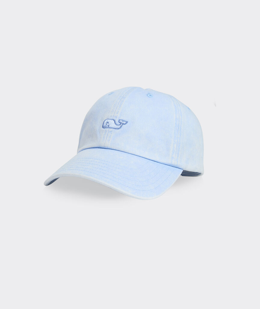 Garment-Washed Classic Whale Baseball Hat
