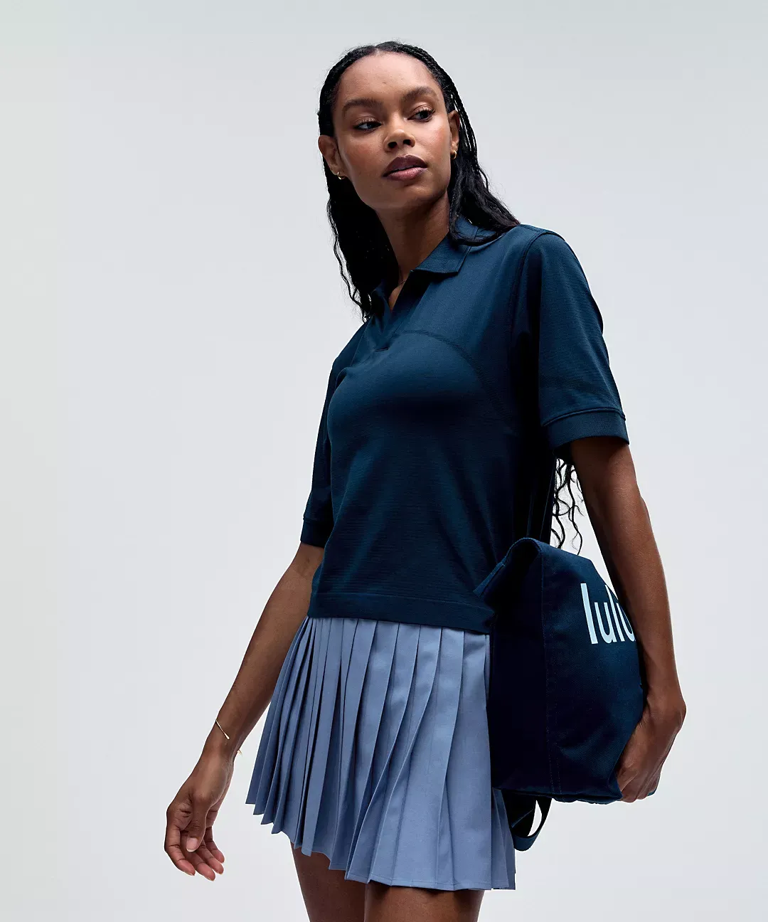 High-Rise Pleated Tennis Skirt
