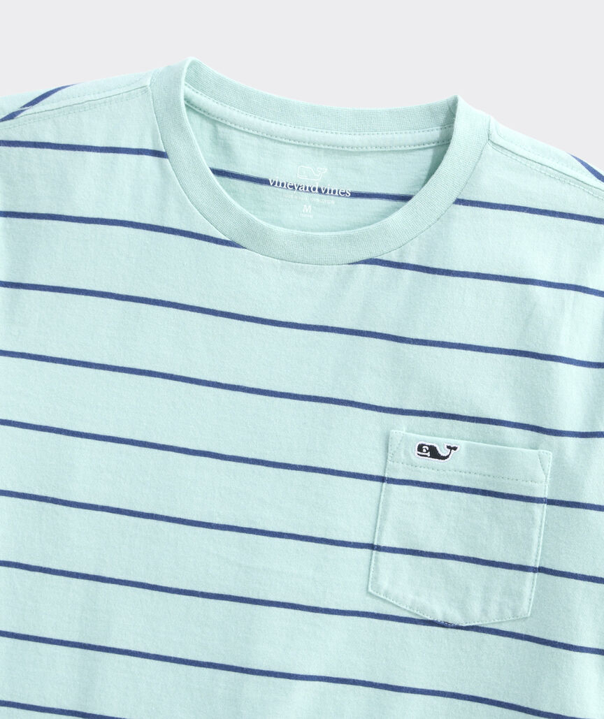 Boys' Striped Surf Short-Sleeve Pocket Tee