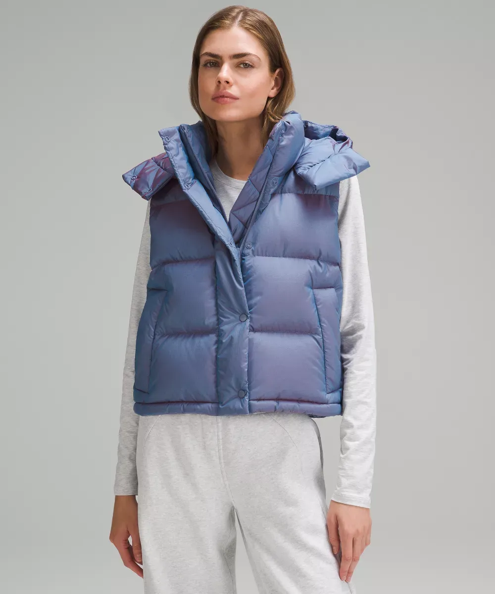 Wunder Puff Cropped Vest