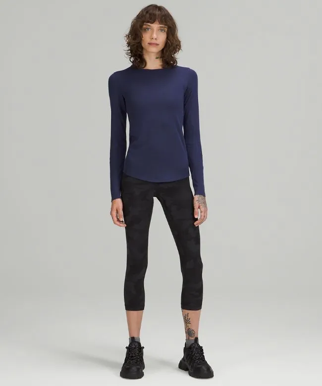 Hold Tight Ribbed Long Sleeve Shirt