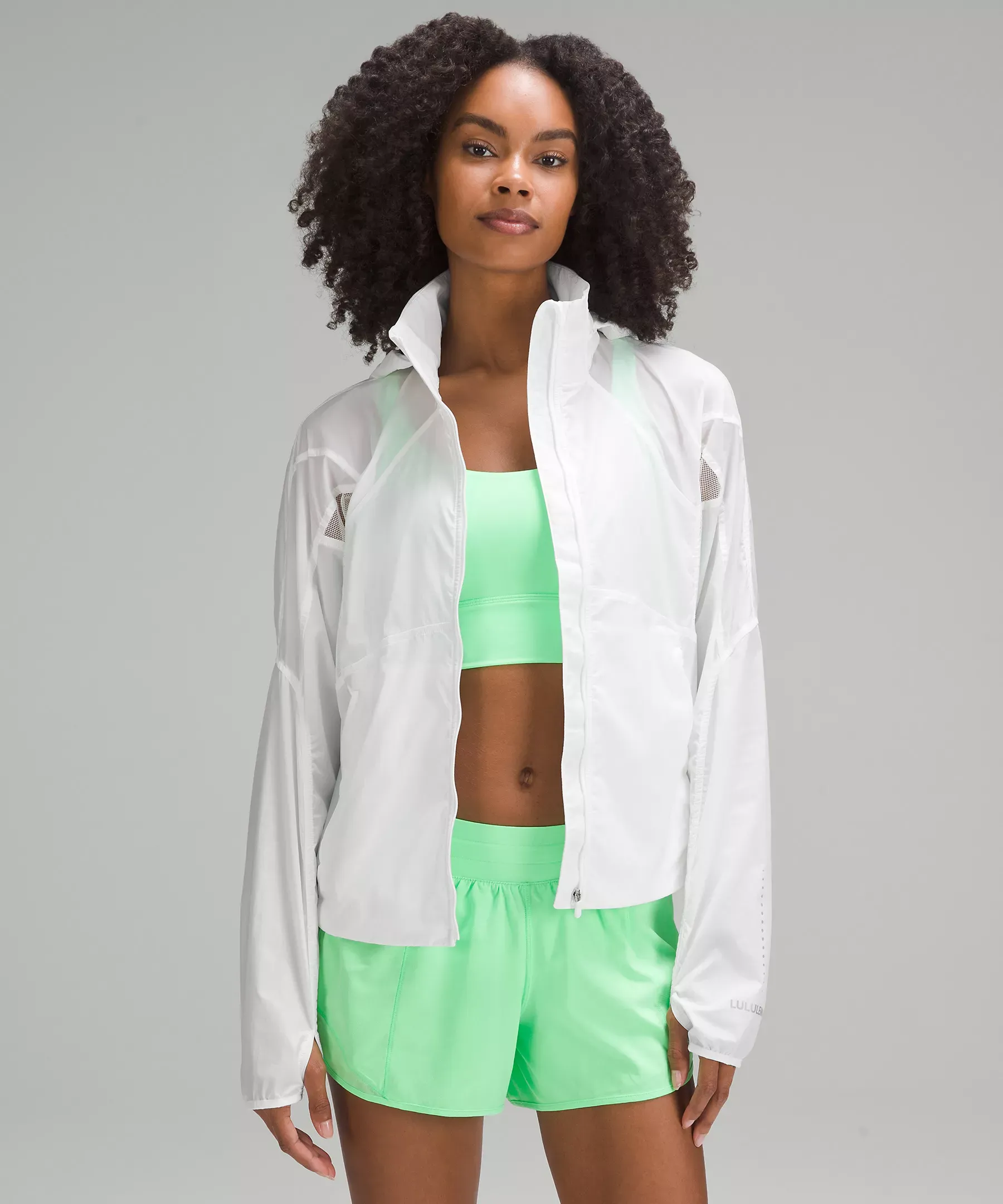 Classic-Fit Ventilated Running Jacket